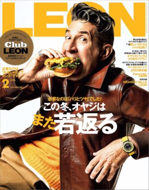 「LEON」2月号 掲載